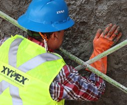 Construction site professional